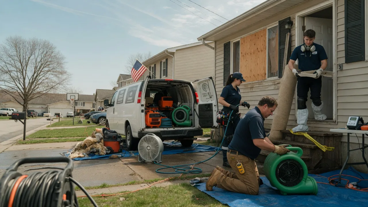 Water Damage Restoration in Bridgeport, TX near me